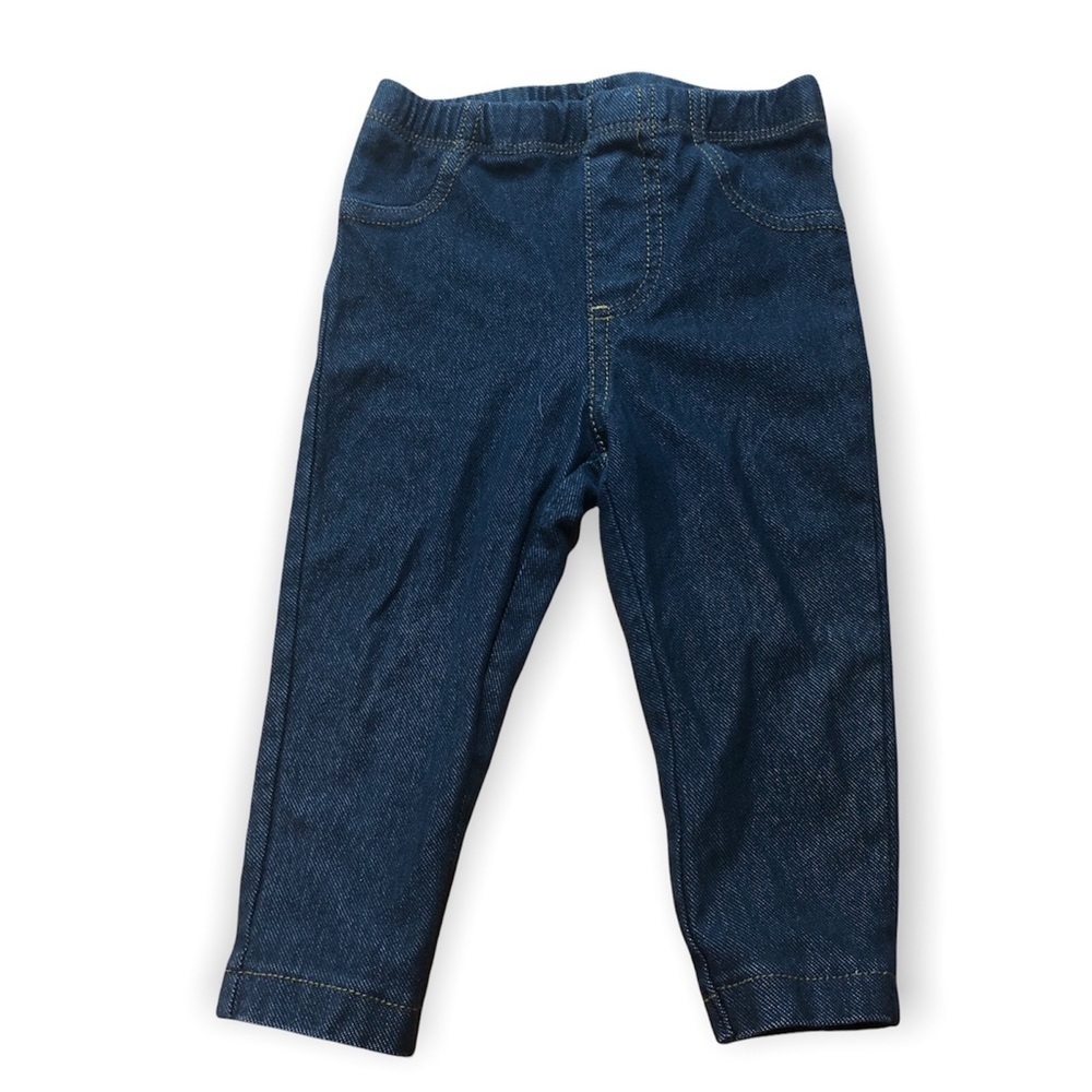Carter’s Baby Girl Blue Jeggings Size 12 Months